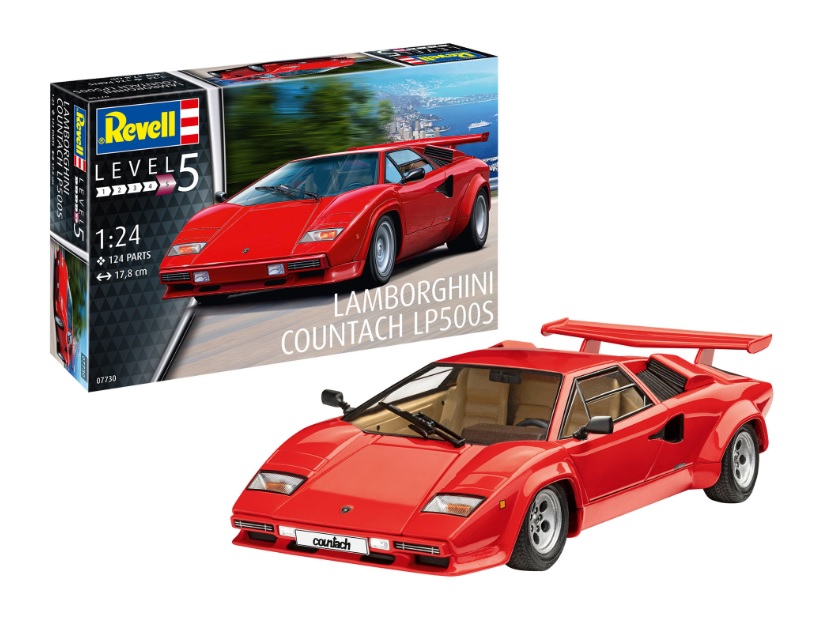 Revell Lamborghini Countach LP500S 1/24