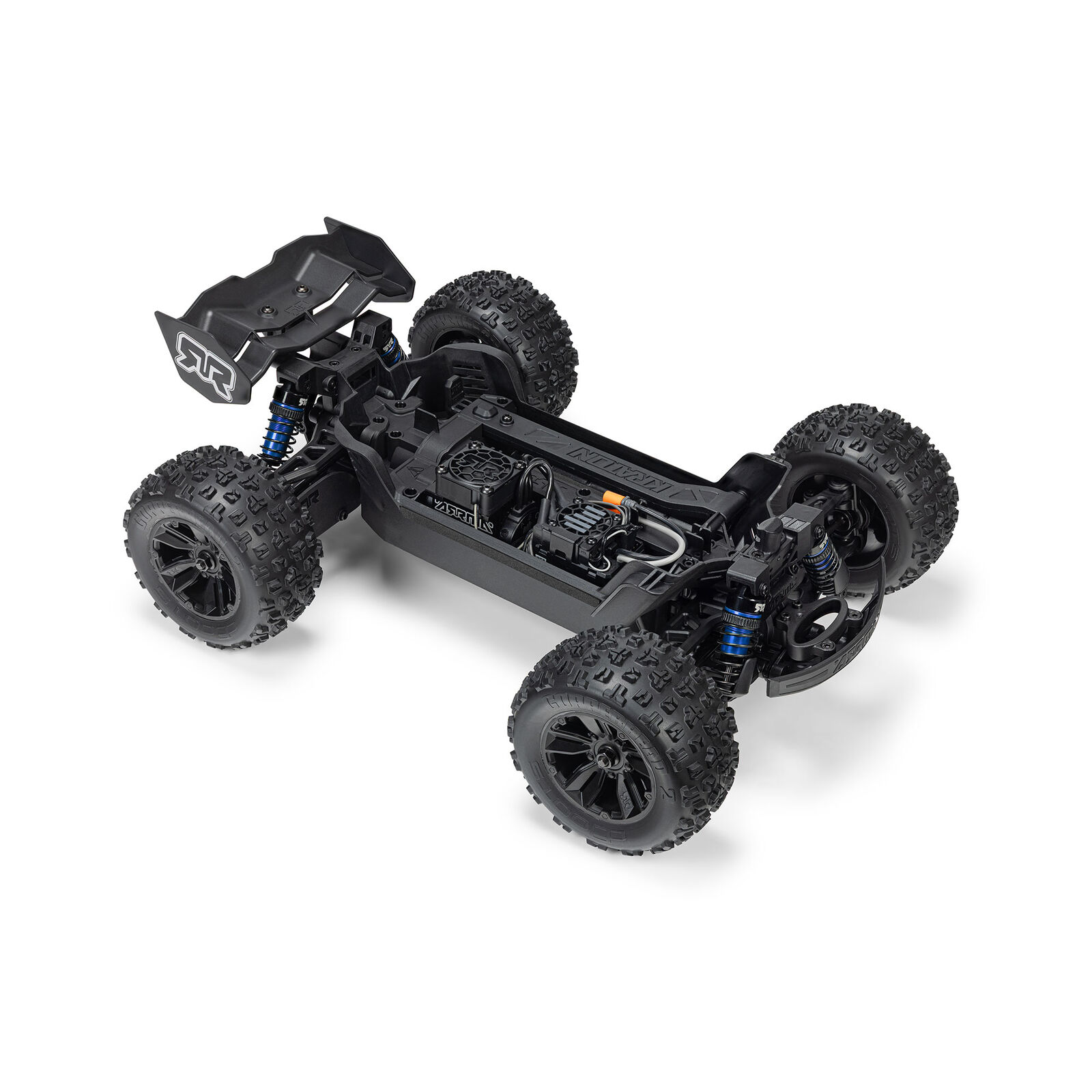 Arrma Mini Kraton 3S DSC 4X4 RTR Brushless Speedtruck (inclusief accu en lader) Red/Blue 1/16