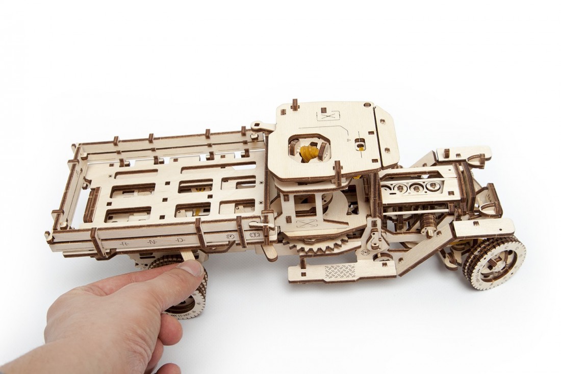 U-Gears Truck UGM-11 mechanisch houten bouwpakket