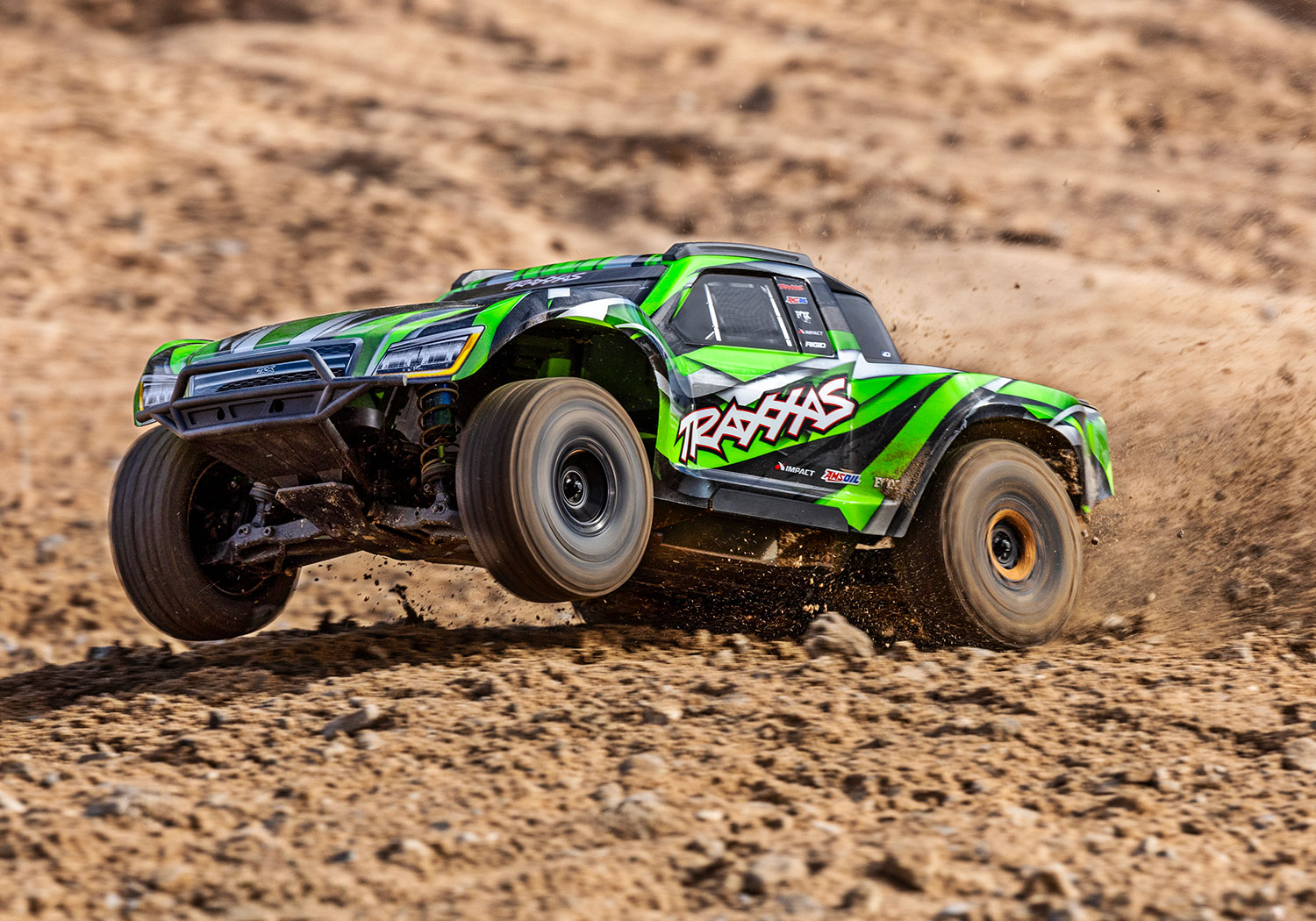 Traxxas Maxx Slash Brushless 6S Short Course Truck 4WD TSM RTR Green