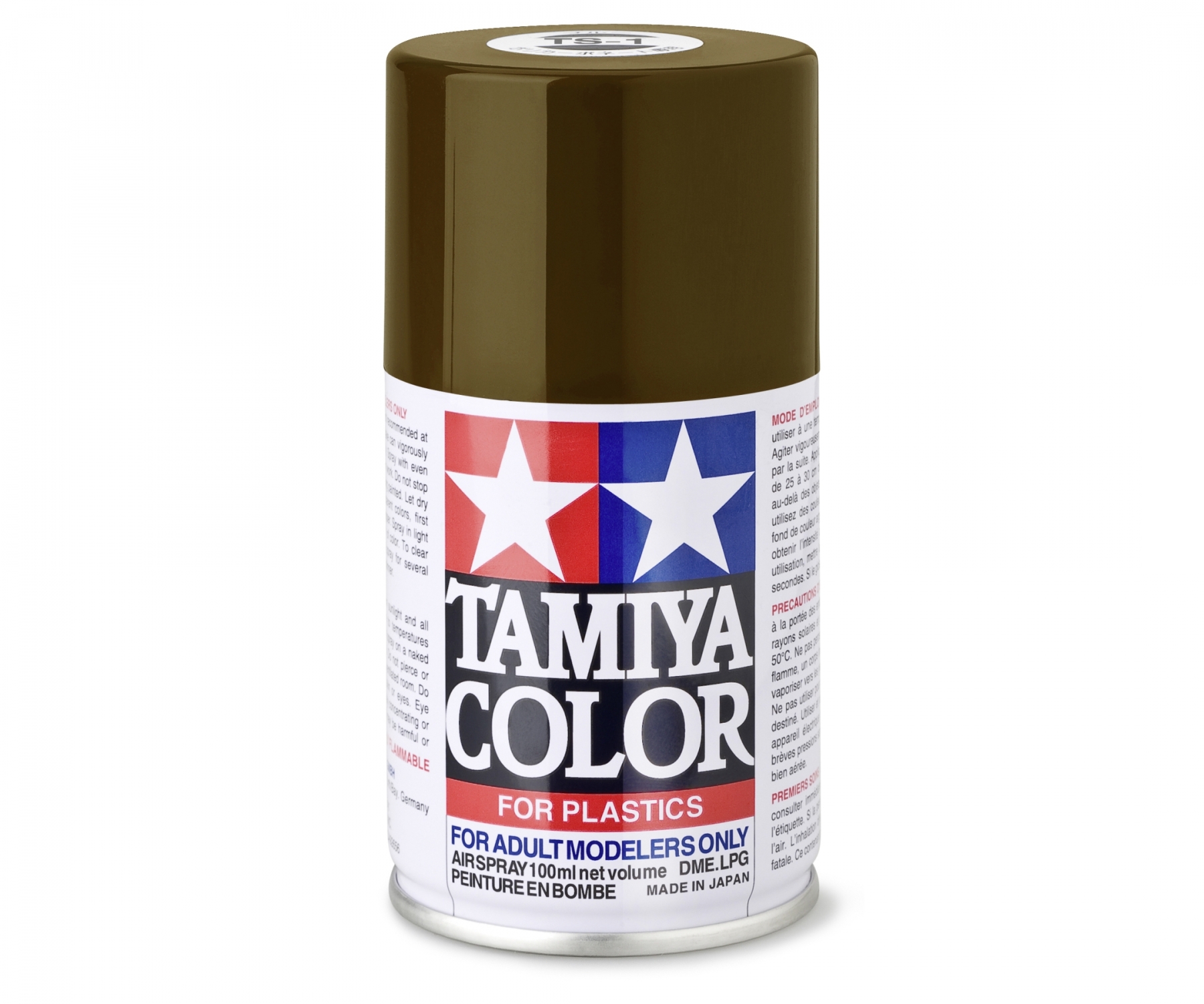 TS1 Spray Red Brown flat 100ml Tamiya