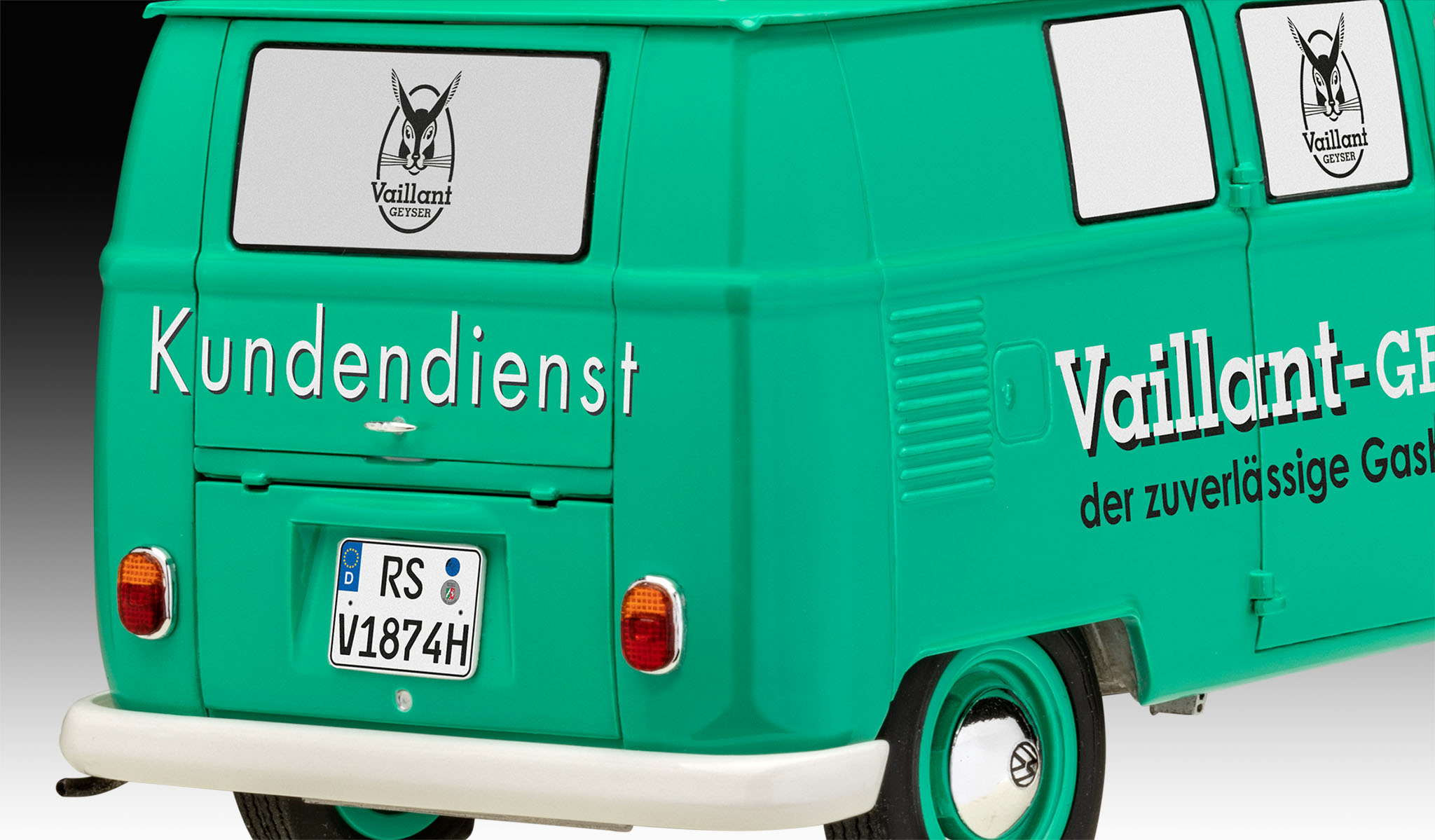 Revell Geschenkset 150 Jahre Vaillant VW T1 Bus 1/24