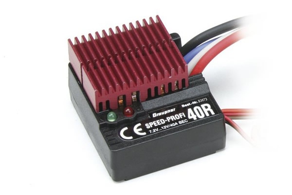 Graupner Speed Profi 40R BEC Brushed Snelheidsregelaar