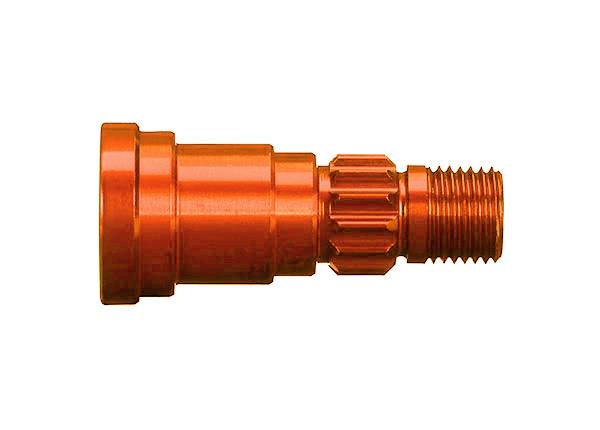 Traxxas Stub axle aluminum (orange-anodized) (1) (for use only with #7750X driveshaft)