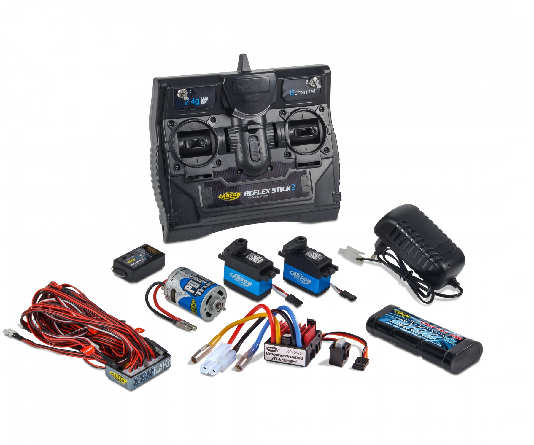 Carson Reflex Stick 2.4GHz 6 kanaals Truck Set