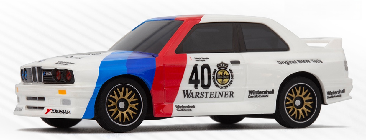 HPI Racing Nano-TTR 1989 BMW M3 E30 Warsteiner 1/64