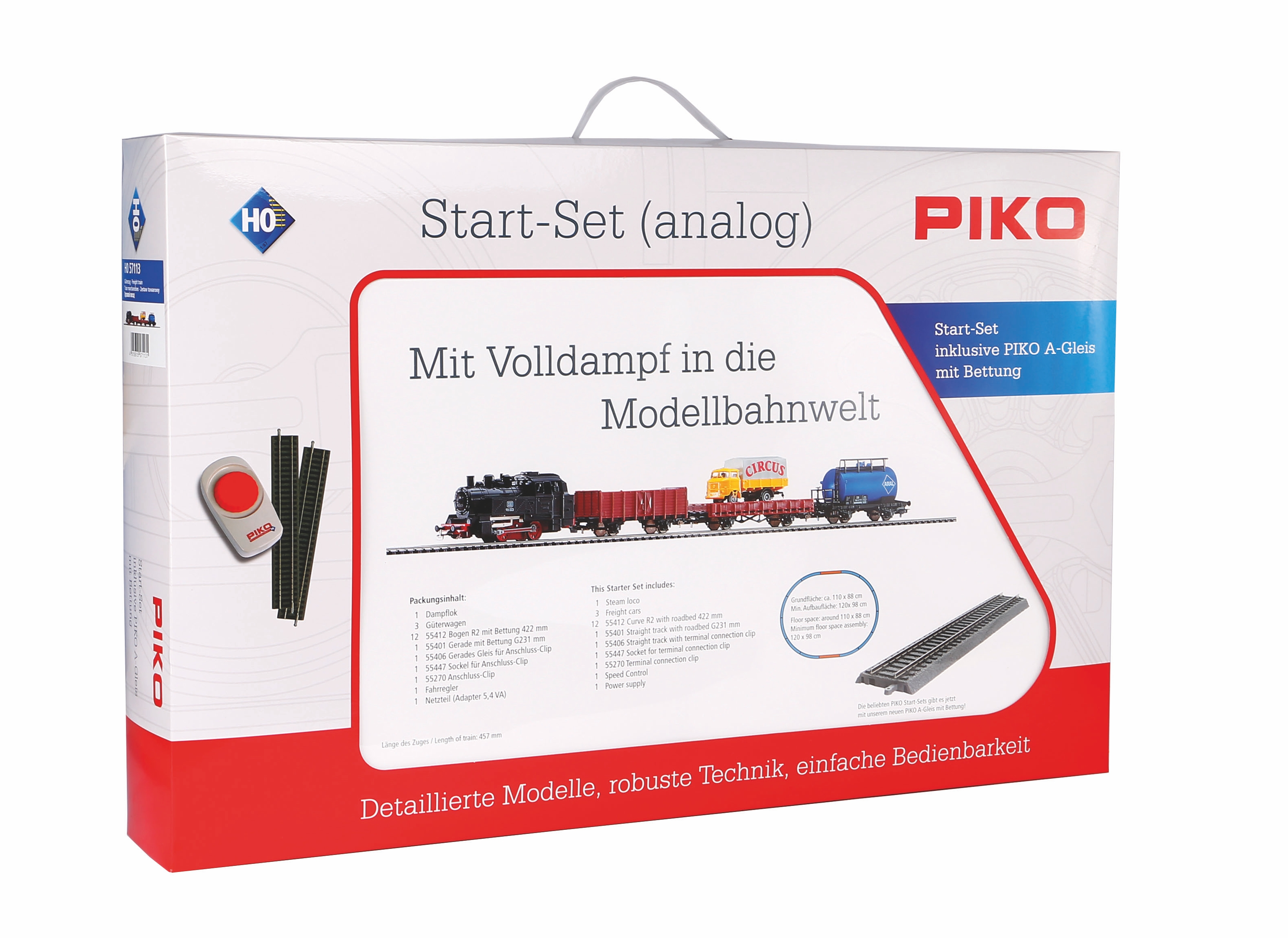 Piko Startset Goederentrein H0