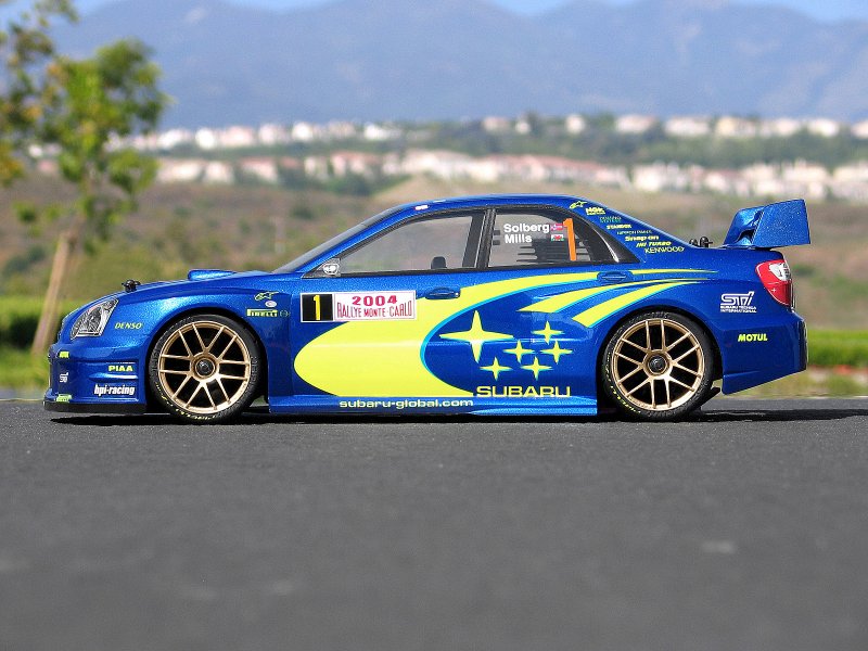 HPI Subaru Impreza 2004 WRC Clear Body 190mm 1/10