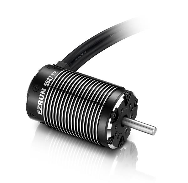 Hobbywing Ezrun SL 5687 1100KV, 8mm as voor 1/6
