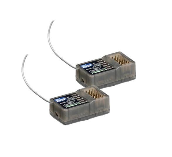 Absima CR4S-EVO 4 Kanaals 2.4GHz Zenderset met 2x 6 Kanaals Ontvanger