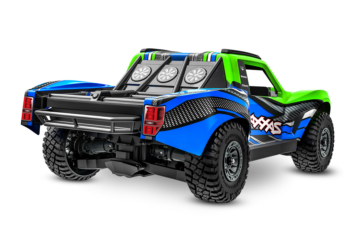 Traxxas Mini Slash BL-2s TQ 4X4 RTR Brushless Short Course Truck 1/16 Green