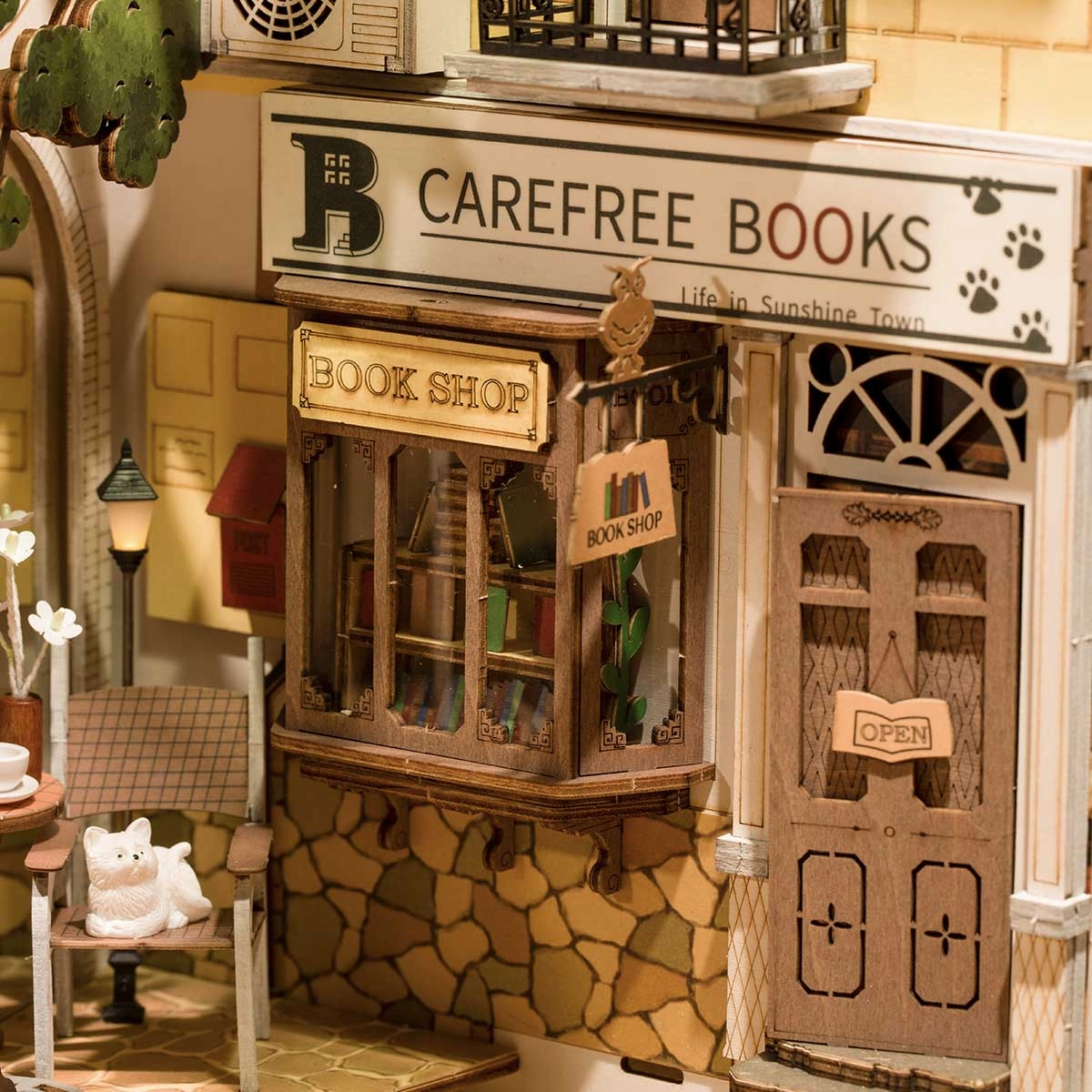 Rolife Book Nook & Wonderland Sunshine Town