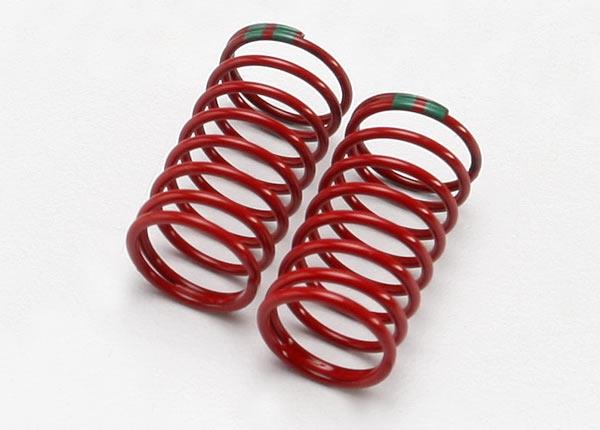 Traxxas Spring, shock (GTR) (0.88 rate, double green) (1 pair) (1/16 slash)