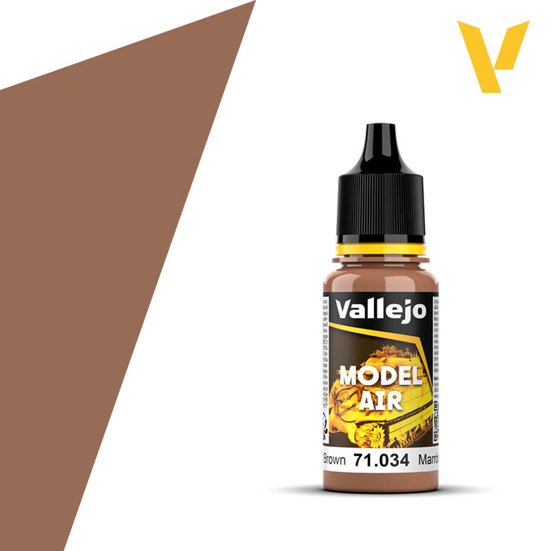 71034 Vallejo Sand Brown Model Air 18ml