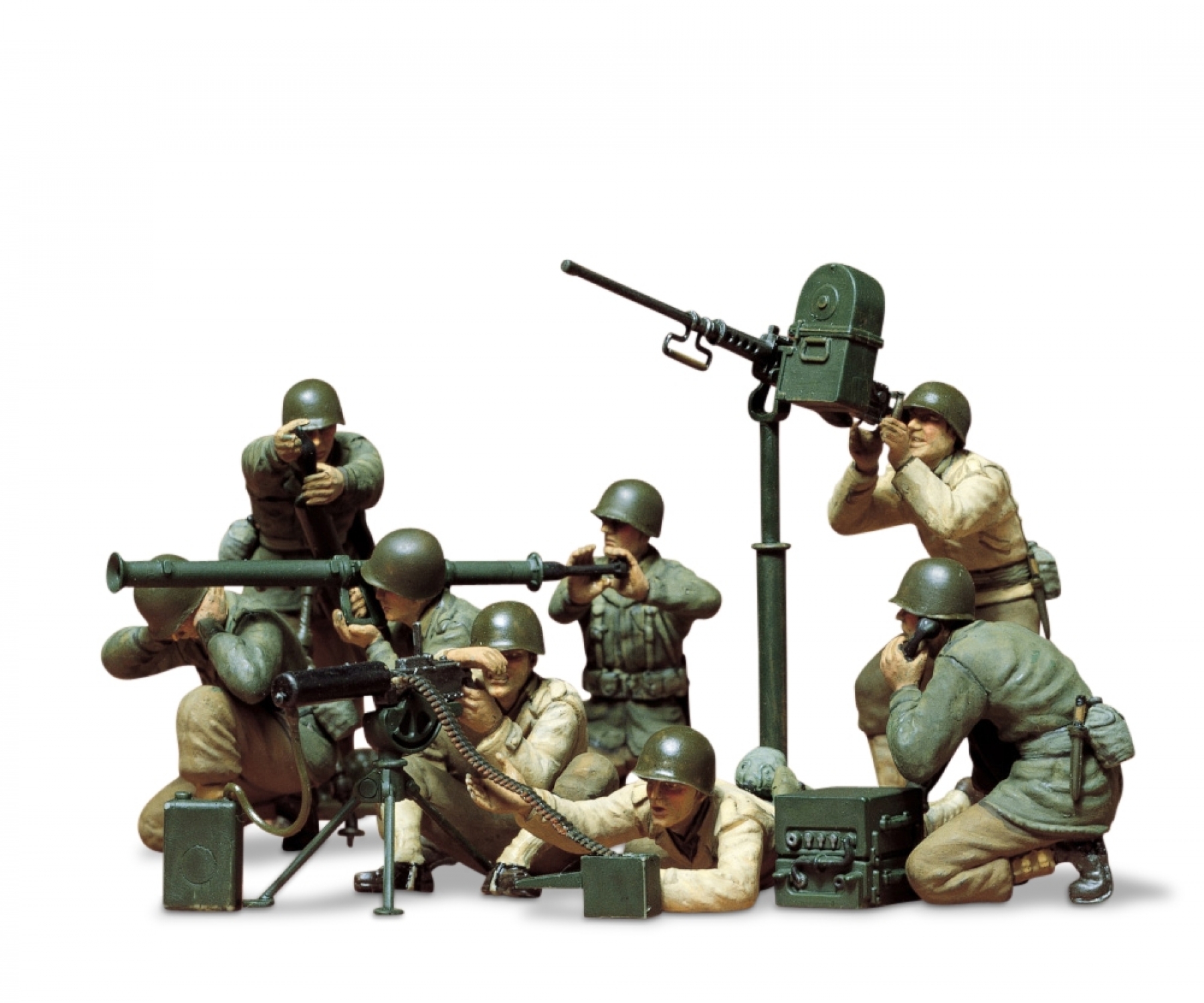 Tamiya US Gun & Mortar Team (8) 1/35