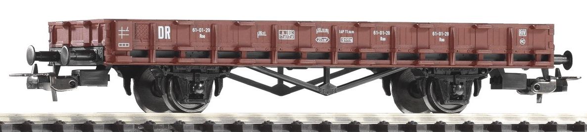 Piko Lageboordwagen/Flat Car Roos61 DR III H0