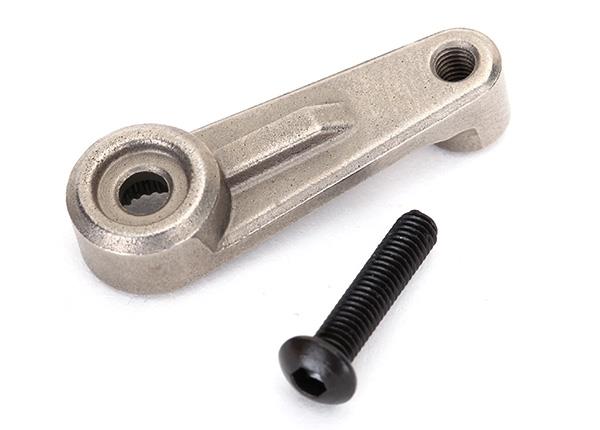 Traxxas Servo horn steering metal/ 3x14 BCS (1)