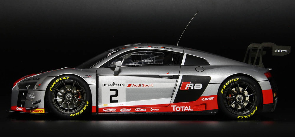 NuNu Hobby Audi R8 LMS GT3 SPA 24 Hours 2015 1/24