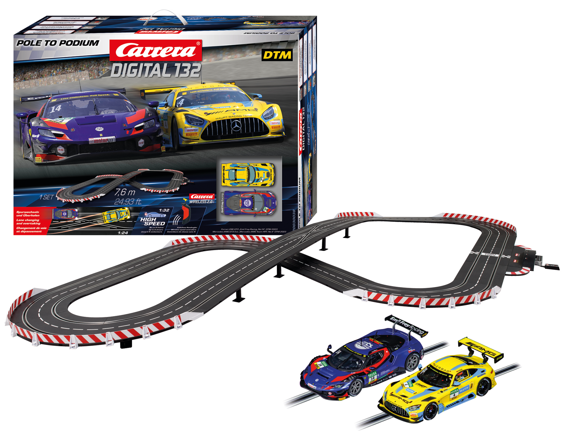 Carrera Digital 132 Pole to Podium Racebaan
