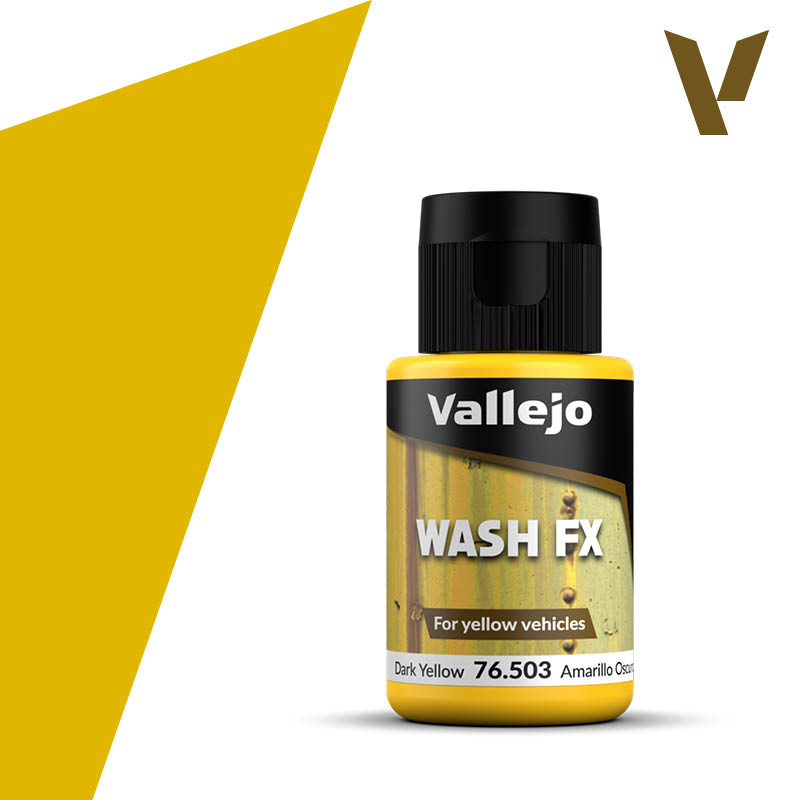 Vallejo Model Wash FX Dark Yellow 35ml