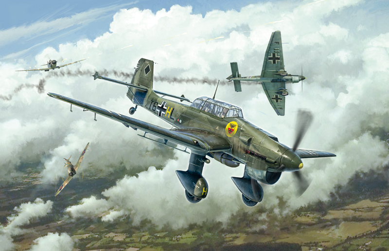 Italeri Junkers Ju87B Stuka 1/48