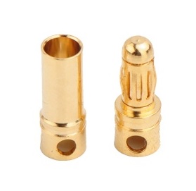Goudcontacten 3.5mm (1 paar)