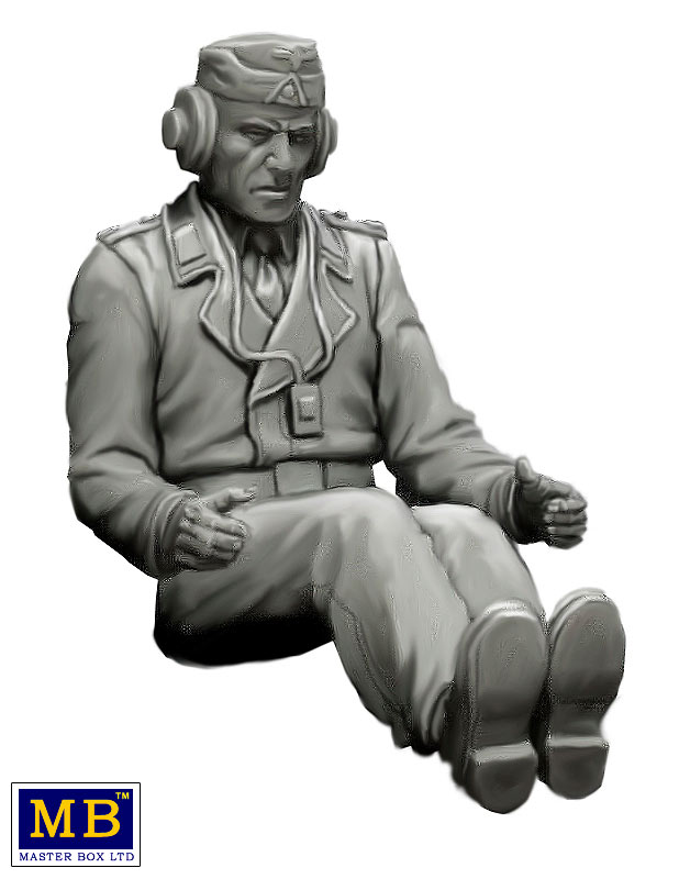 Master Box LTD German Tank Crew 1944-1945 1/35