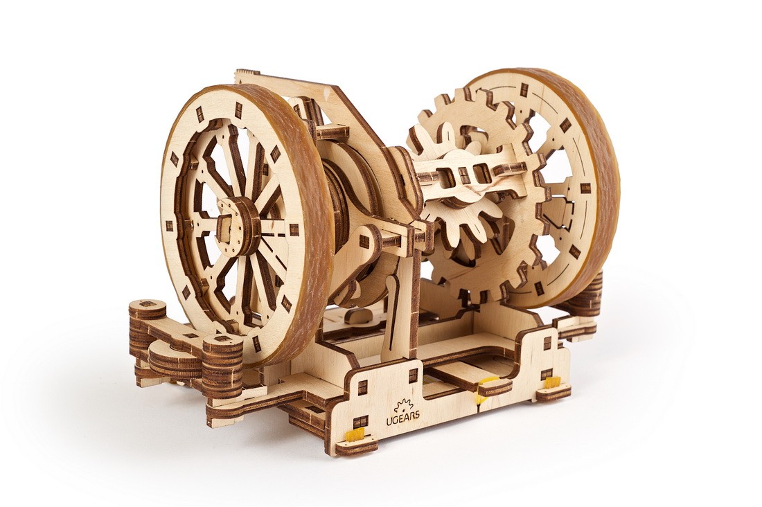 U-Gears Stem Lab Differential mechanisch houten bouwpakket