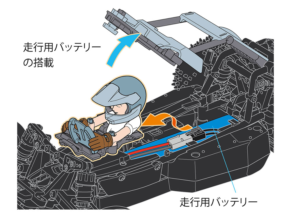 Tamiya R/C FIGHTER NXGEN DT-04 2WD Buggy Chassis Kit 1/10