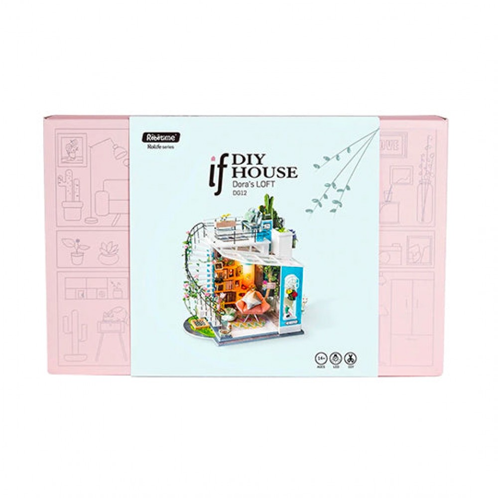 Rolife DIY Miniatuurhuis Dora's Loft 1/24