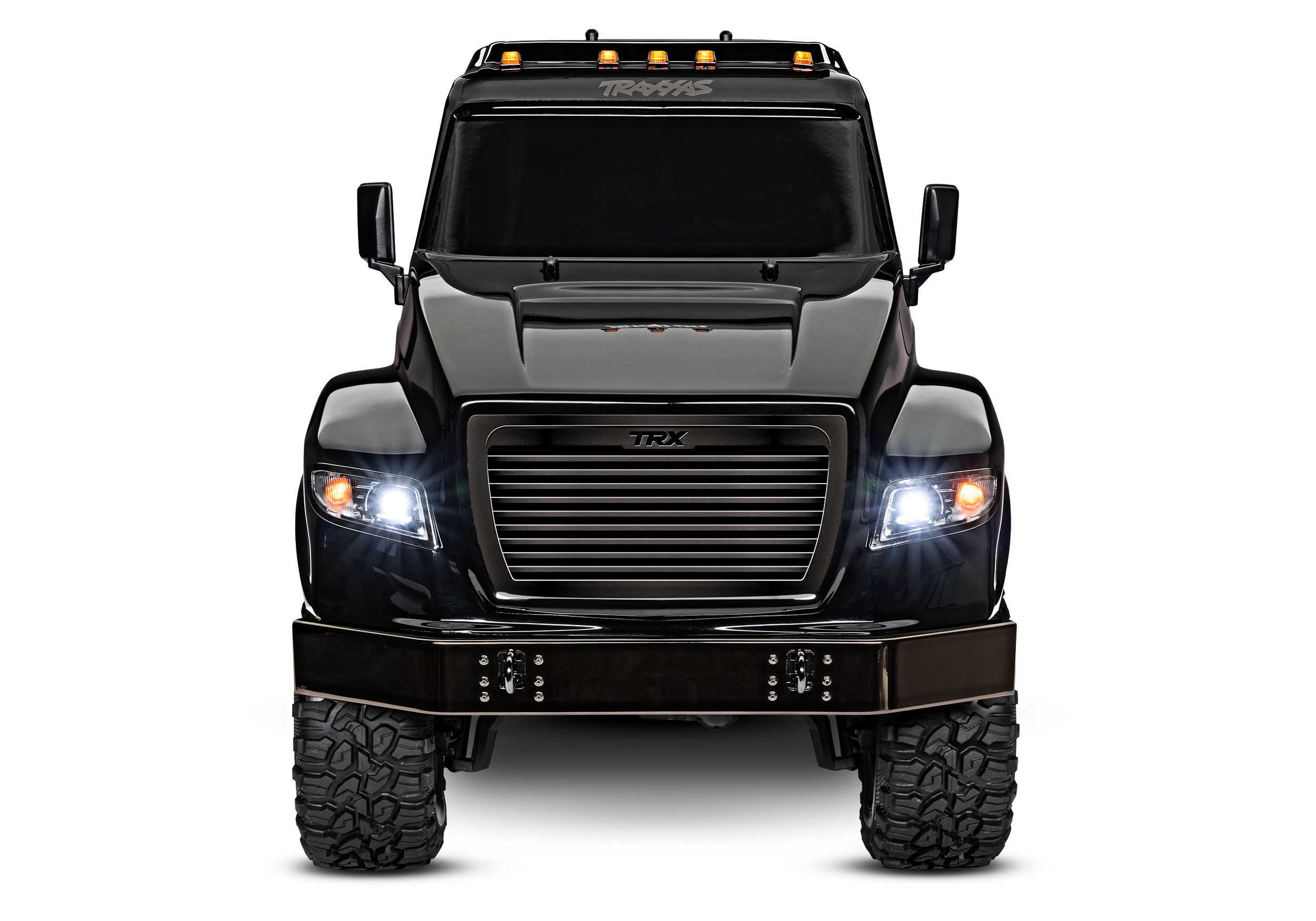 Traxxas Ultimate RC Hauler Truck with Winch Black RTR 1/10