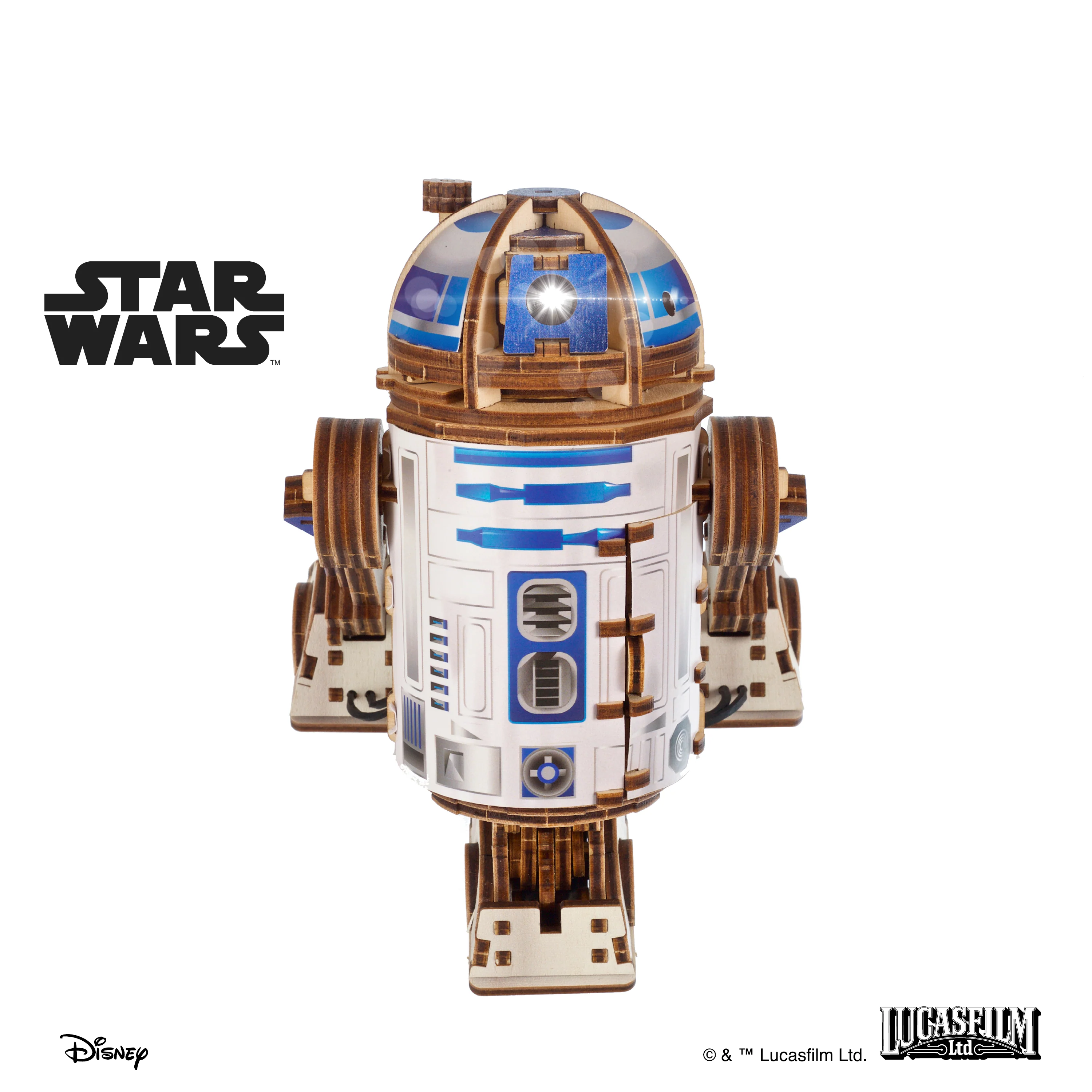U-Gears R2-D2 Star Wars mechanisch houten bouwpakket