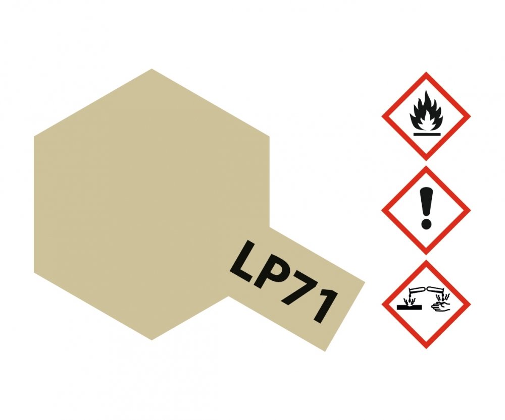 LP71 Potje Champagne Gold brillant 10ml Tamiya
