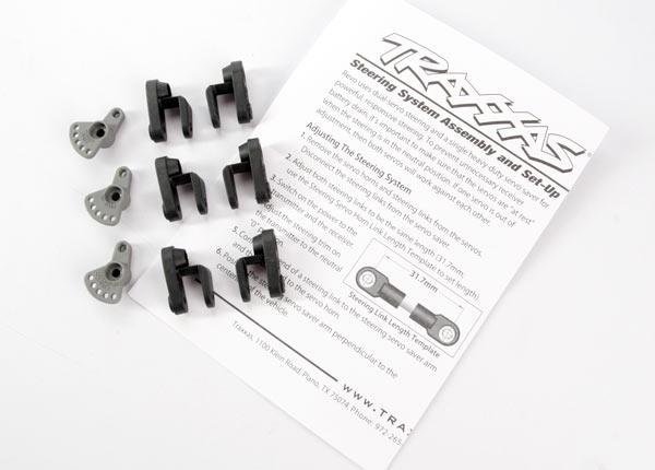 Traxxas Servo horns, steering and throttle (for non-Traxxas® servos (Hitec, JR, KO, Airtronics))