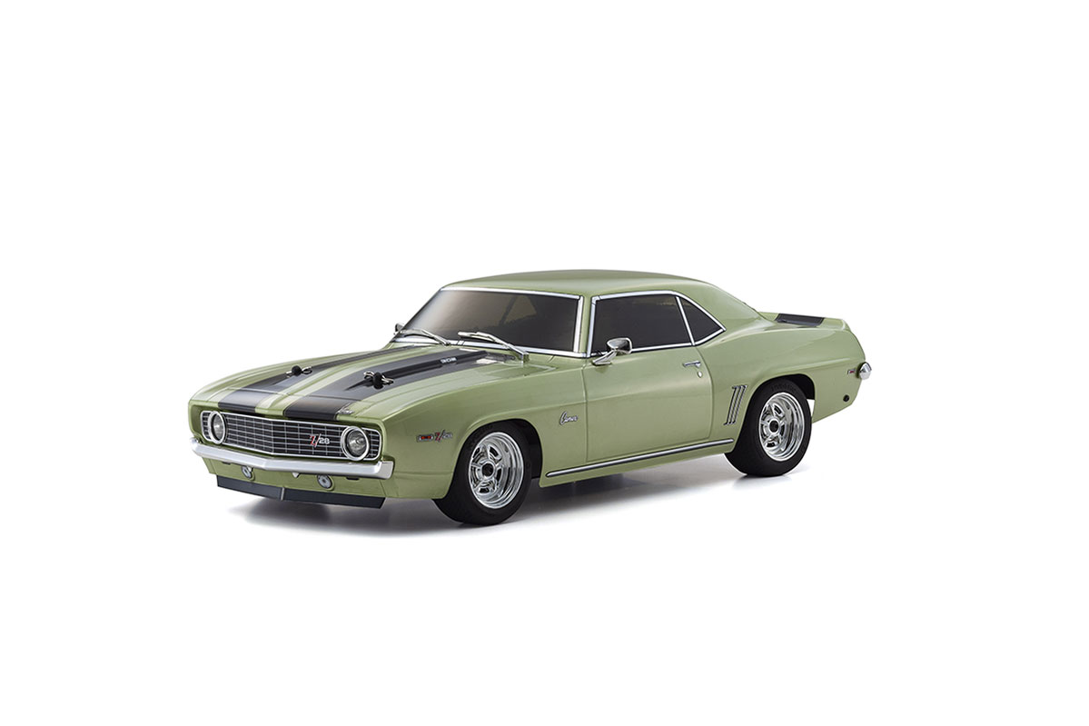 Kyosho FAZER MK2 Chevy Camaro Z28 1969 Frost Green Readyset 1/10