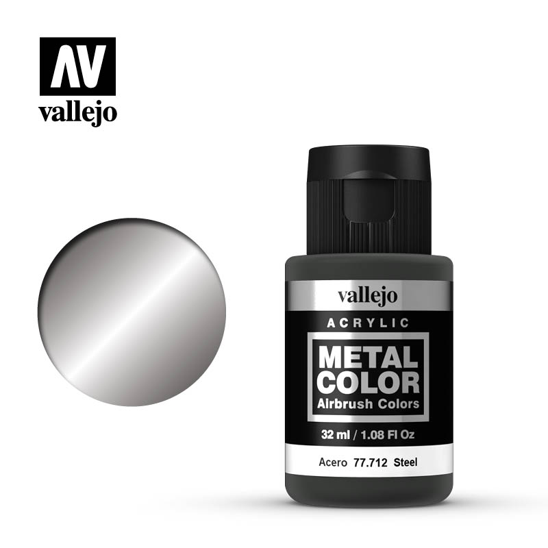 Vallejo Steel Metal Color Potje 32ml 0477.712