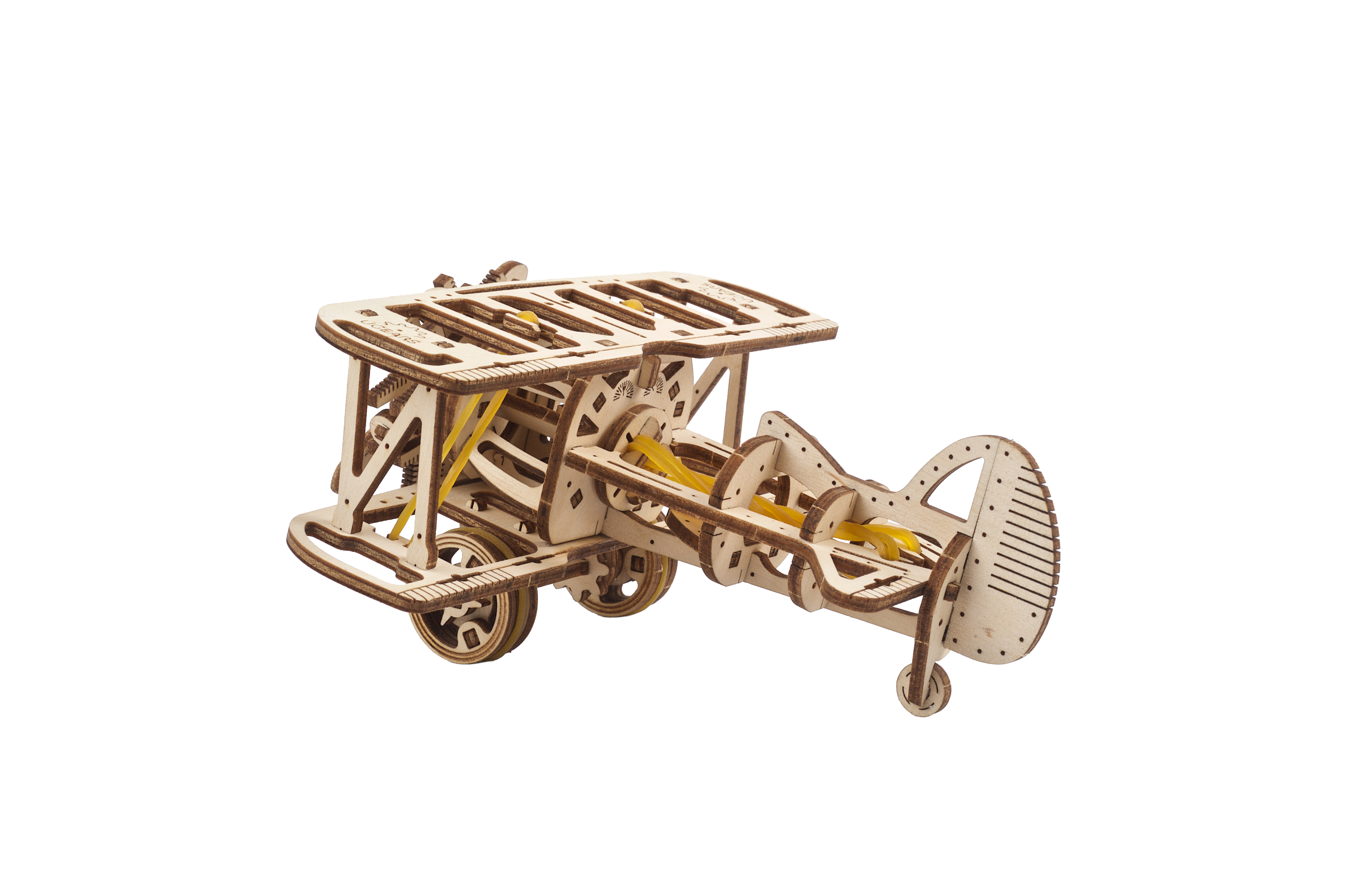 U-Gears Mini-Tweedekker mechanisch houten bouwpakket