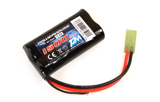 T2M 7.4 Volt 1500mAh Li-Ion Accu voor Pirate Swinger