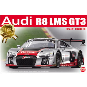 NuNu Hobby Audi R8 LMS GT3 SPA 24 Hours 2015 1/24