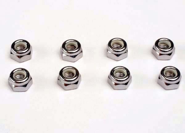 Traxxas Nuts 5mm nylon locking (8)
