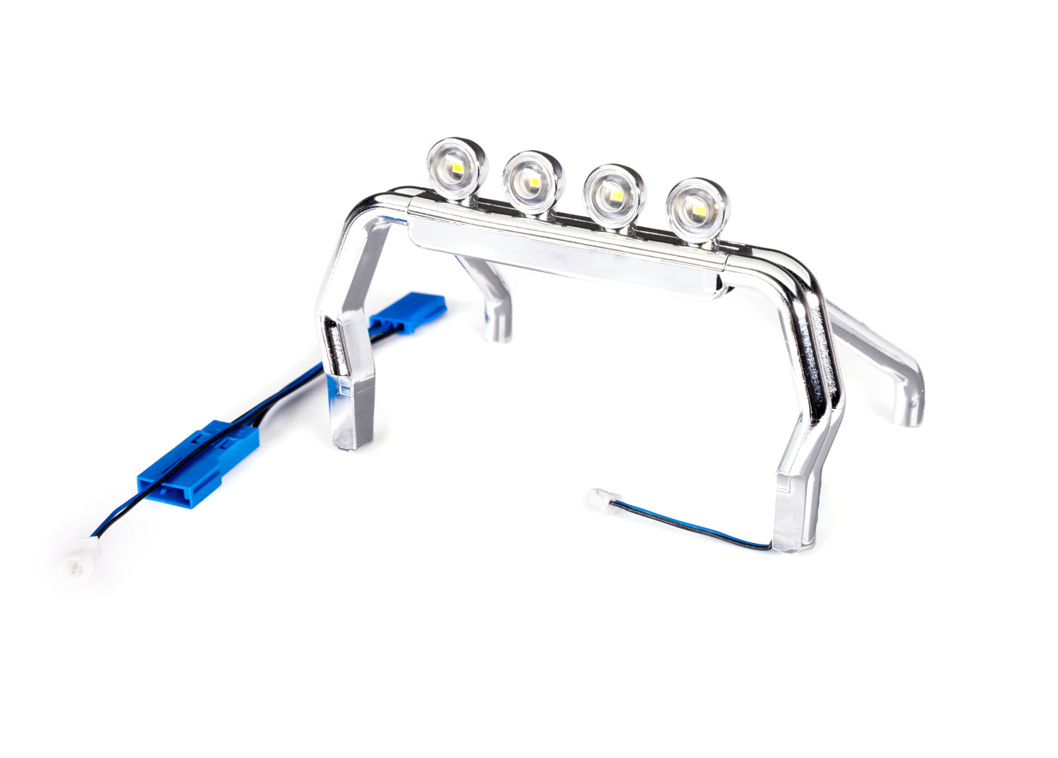 Traxxas TRX-4MT Lighted Chrome Roll Bar