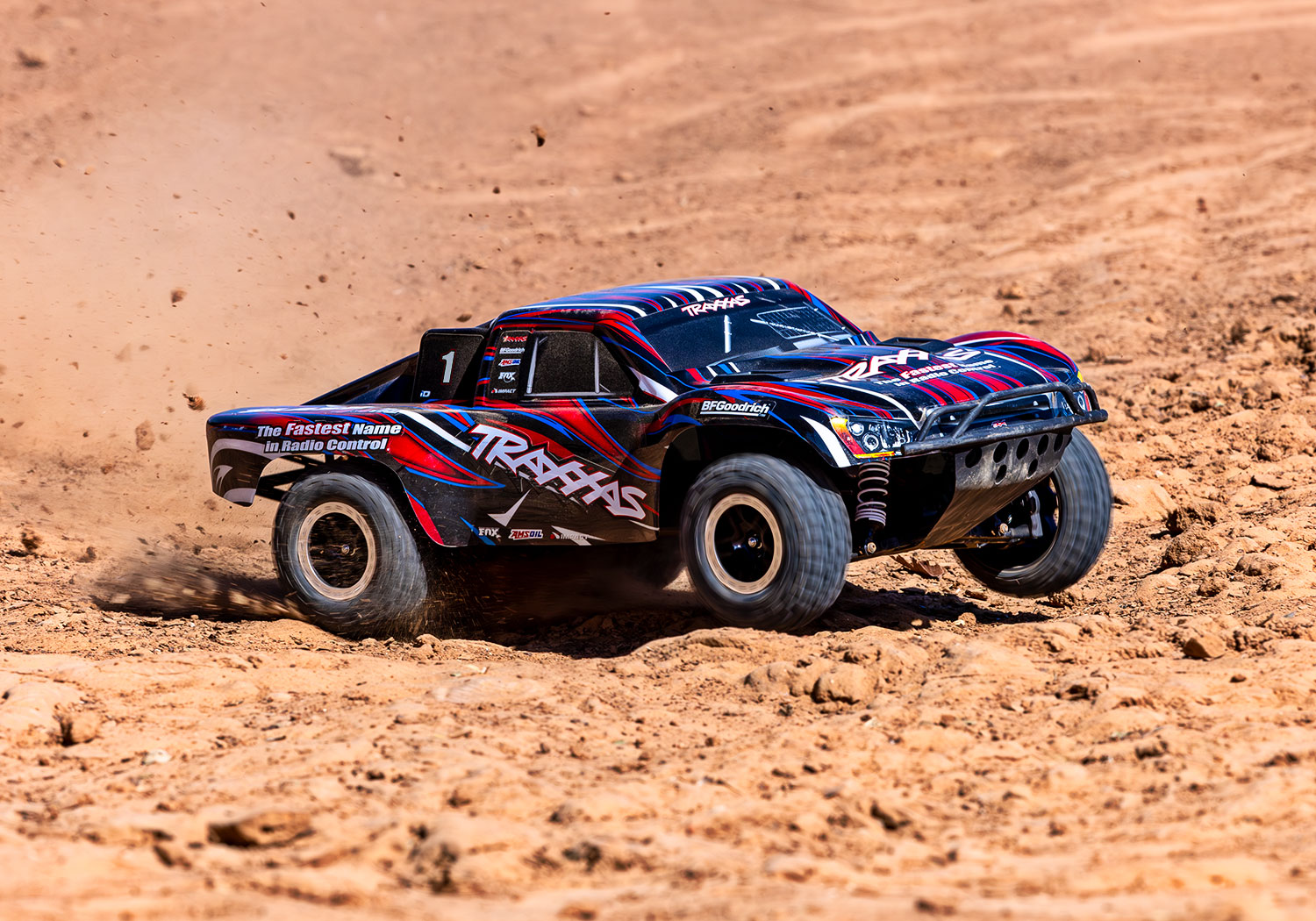 Traxxas Slash 4x4 VXL 2.4GHz TQi TSM RTR Short Course Truck Clipless HD RED