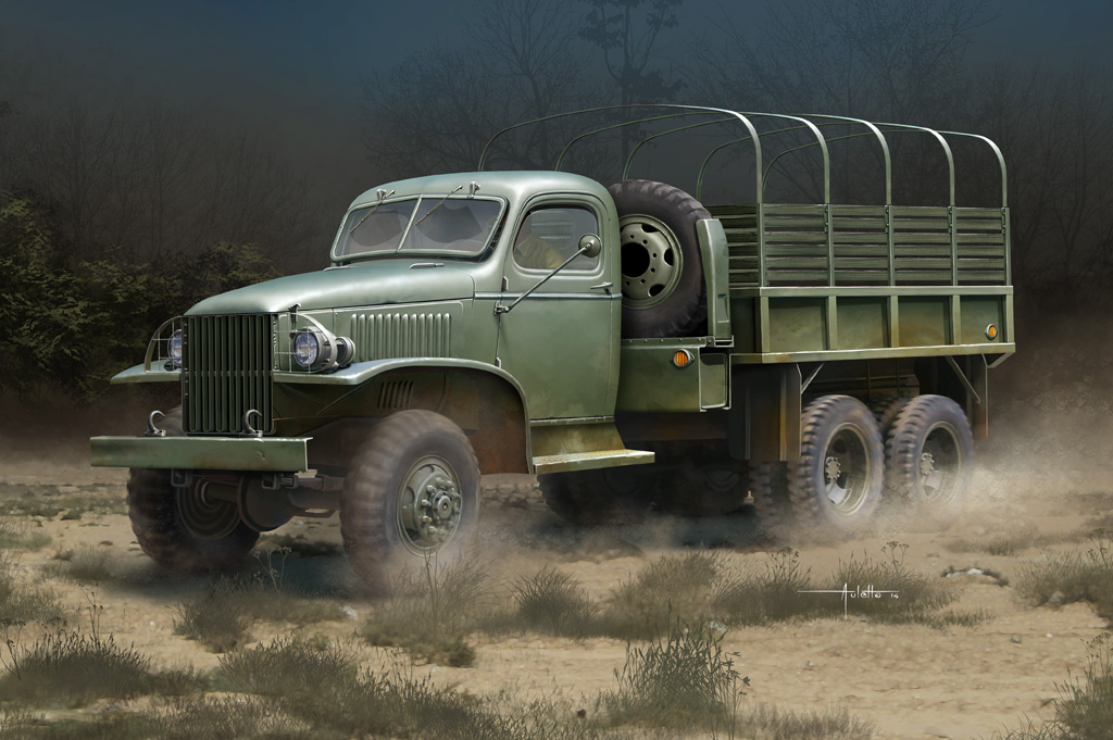 HobbyBoss US GMC CCKW-352 Steel Cargo Truck 1/35