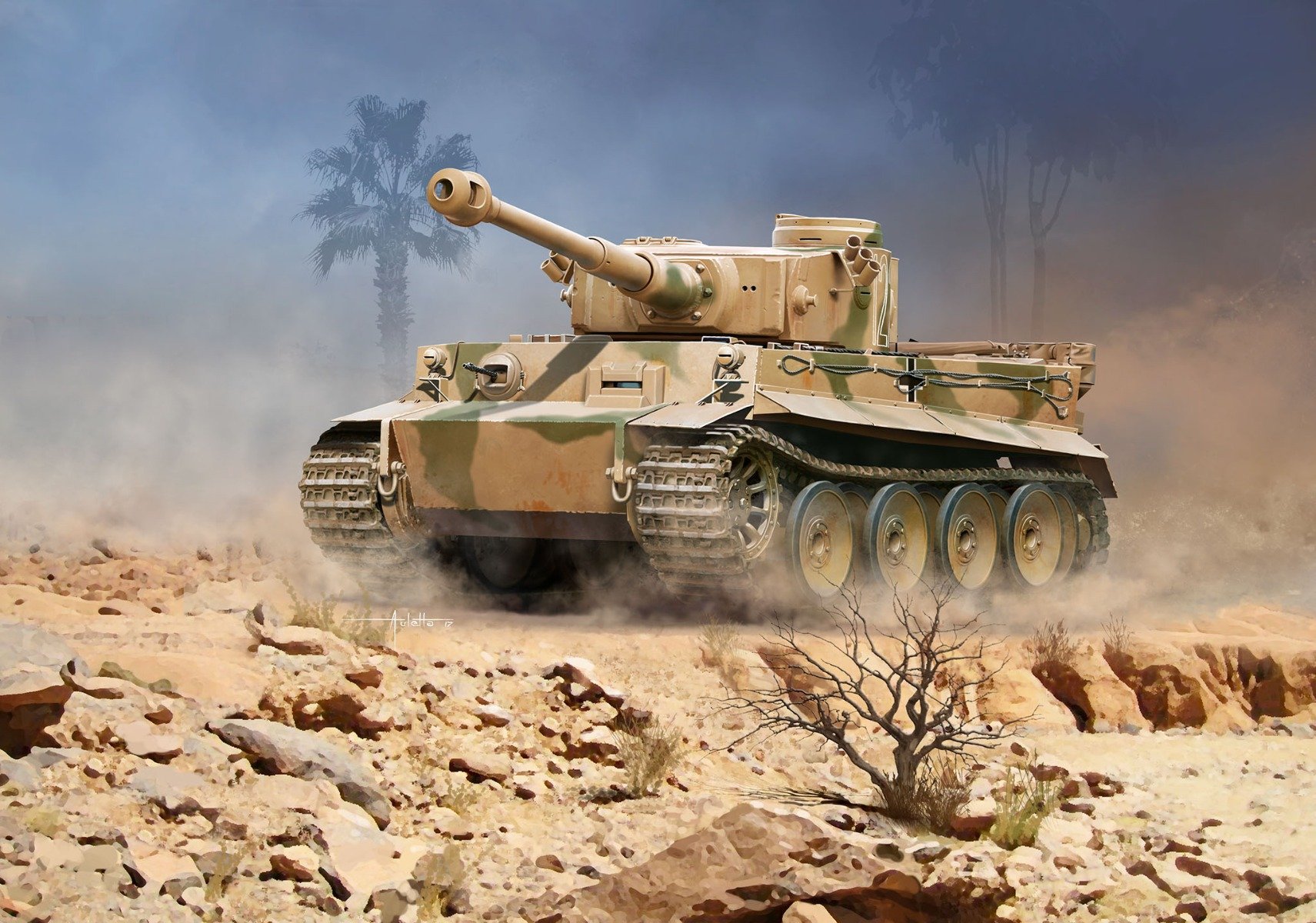 Revell PzKpfw VI Ausf. H Tiger 1/72