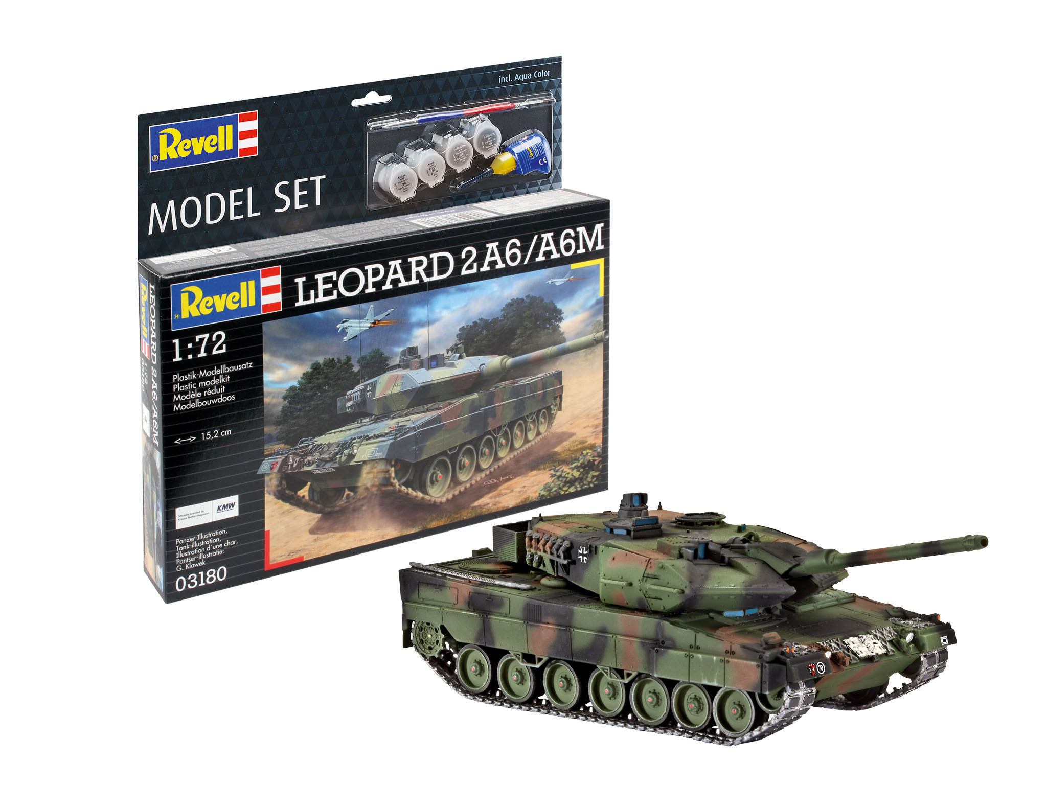 Revell Leopard 2A6/A6M Model-Set 1/72