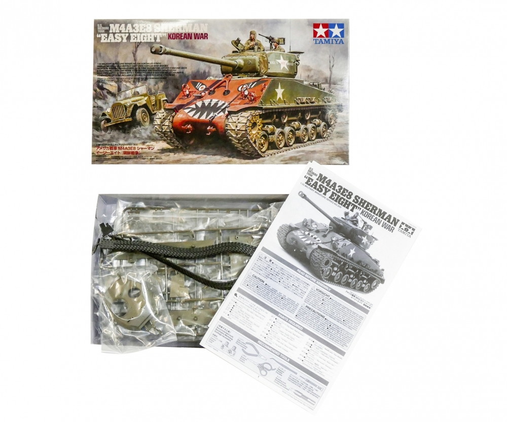 Tamiya M4A3E8 Sherman ''Easy Eight'' Korean War 1/35