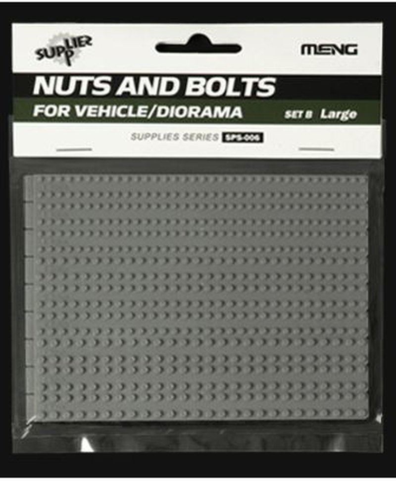 MENG Nuts and Bolts Set B Large 1/35