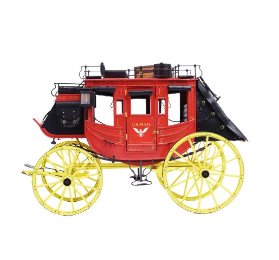 Artesania Latina Stagecoach 1848 "Legende van het Wilde Westen" 1/12
