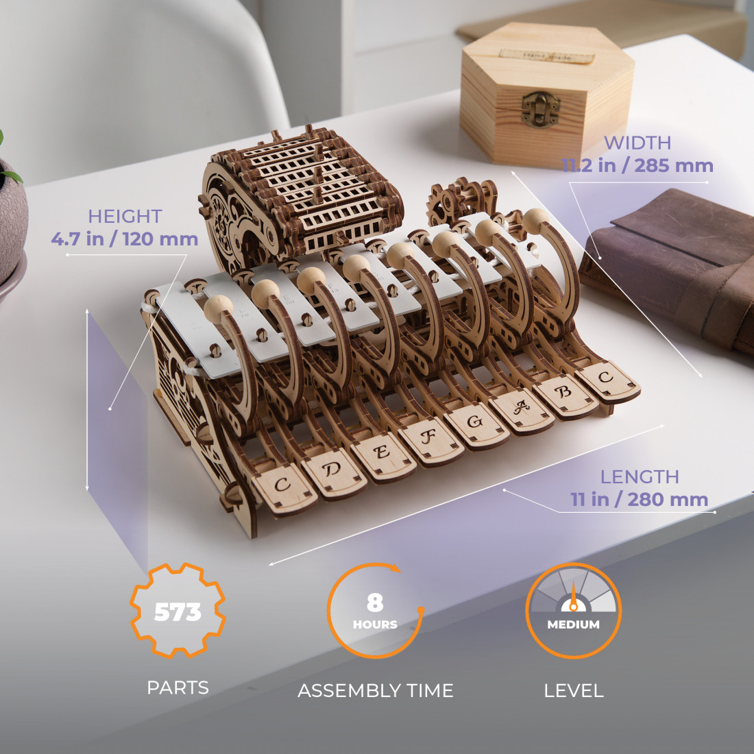 U-Gears Celesta mechanisch houten bouwpakket