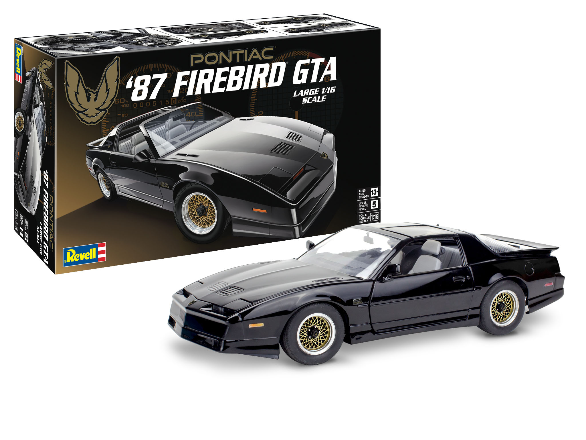 Revell 1987 Pontiac Firebird GTA 1/16